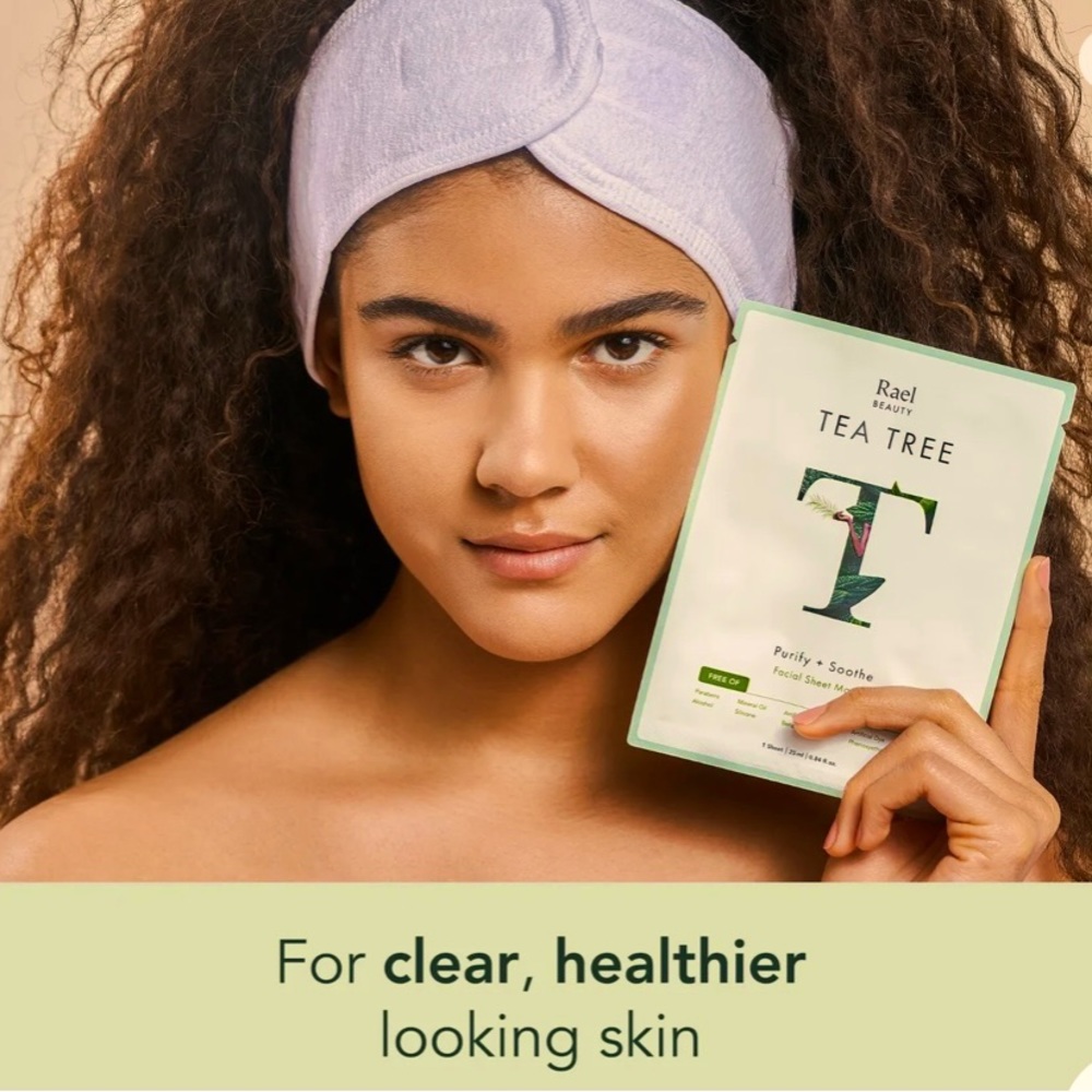 Rael Beauty Facial Tee Tree Sheet Mask